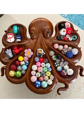 Lot Of 55+ Beads, Focals, & Spacers For Beadable Pens Etc.  #62